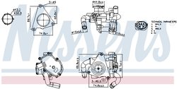 Supapa EGR Nissens 98404