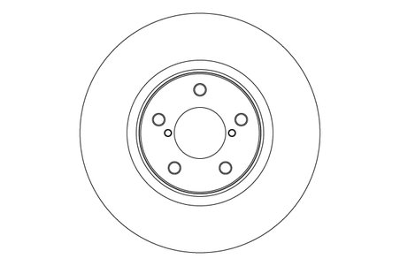 DISC FRANA TRW DF4639 - Compatibil cu SUBARU