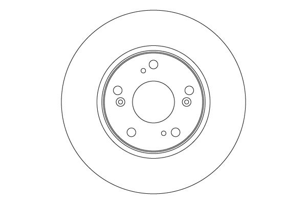 DISC FRANA TRW DF4610 - Compatibil cu HONDA