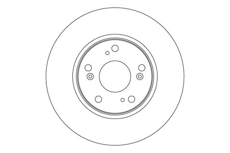 DISC FRANA TRW DF4610 - Compatibil cu HONDA