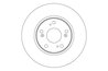 DISC FRANA TRW DF4610 - Compatibil cu HONDA