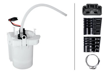 Oala spiralata, pompa combustibil HELLA 8TF 358 306-461