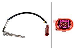 Senzor temperatura gaze evacuare HELLA 6PT 358 226-261