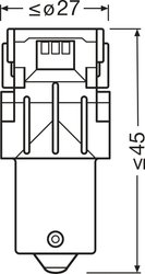 BEC, SEMNALIZATOR OSRAM 7507DYP-2BL - Piesa auto compatibila cu mai multe marci