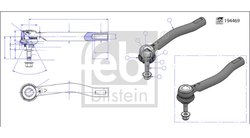 Cap de bara Febi Bilstein 194469
