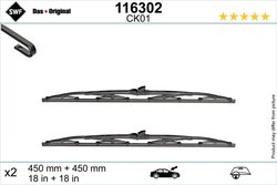 LAMELA STERGATOR SWF 116302 - Compatibil cu ALFA ROMEO, ALPINA, AUDI, BENTLEY, BMW, CHEVROLET, DACIA, DAEWOO, FIAT, FORD, HONDA,