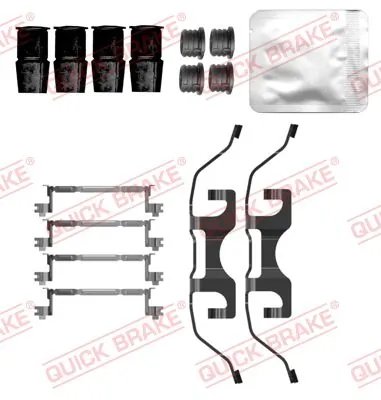 SET ACCESORII PLACUTE FRANA QUICK BRAKE 109-0208 - Compatibil cu BMW