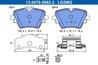 Set placute frana ATE 13.0470-2662.2