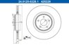 DISC FRANA ATE 24.0125-0228.1 - Compatibil cu FORD