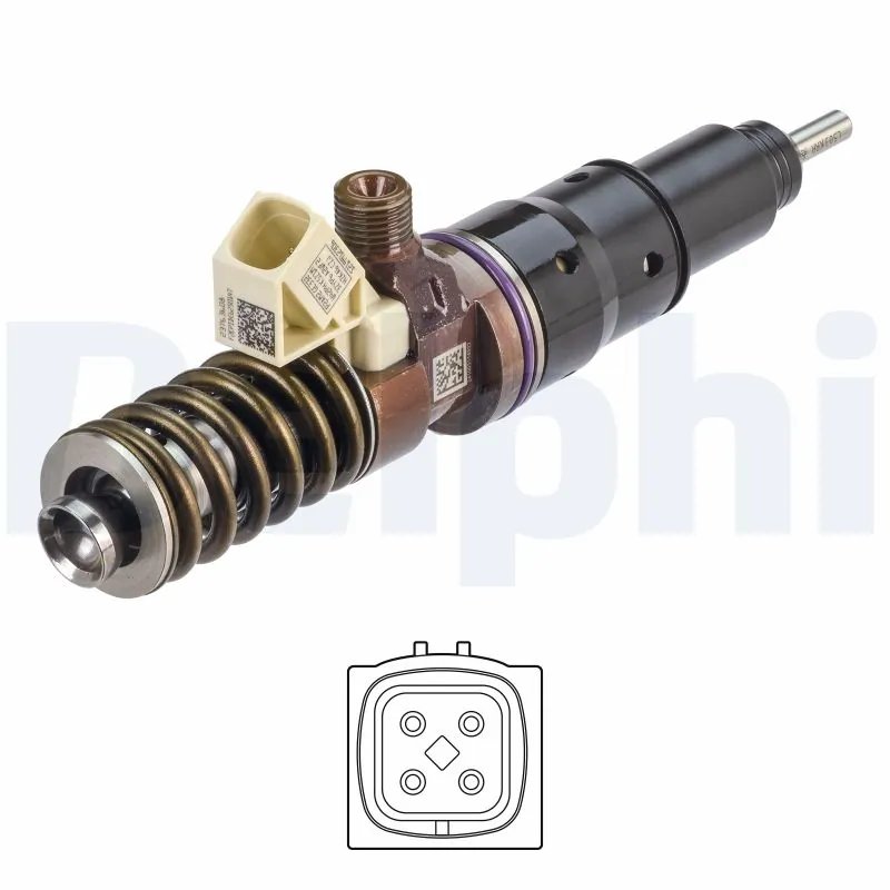 INJECTOR DELPHI 42015557-12B1 - Compatibil cu VOLVO