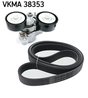 Set curea transmisie cu caneluri SKF VKMA 38353