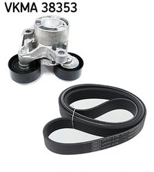 Set curea transmisie cu caneluri SKF VKMA 38353