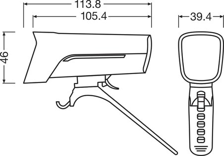 SET LANTERNE OSRAM LEDBL101 SET - Piesa auto compatibila cu mai multe marci
