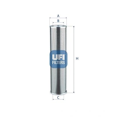Filtru sistem hidraulic primar UFI 83.121.00