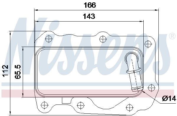 Radiator ulei / termoflot Ava Quality Cooling AU3367