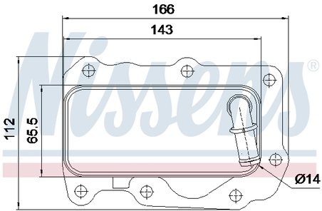 Radiator ulei / termoflot Ava Quality Cooling AU3367