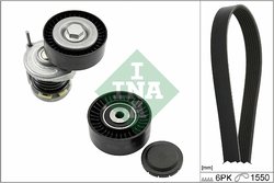 SET CUREA TRANSMISIE CU CANELURI INA 529 0586 10 - Compatibil cu VW
