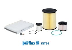 SET FILTRE PURFLUX KIT24 - Compatibil cu FORD