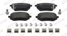 Set placute frana Ferodo FDB5519