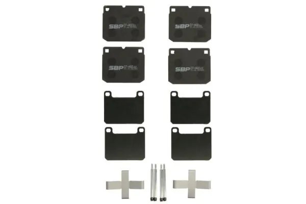 SET PLACUTE FRANA SBP 07-AG033 - Piesa auto compatibila cu mai multe marci