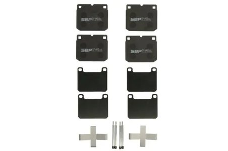 SET PLACUTE FRANA SBP 07-AG033 - Piesa auto compatibila cu mai multe marci