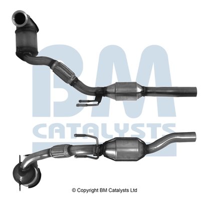 FILTRU DE PARTICULE BM CATALYSTS BM15014H - Compatibil cu AUDI, SEAT, SKODA, VW