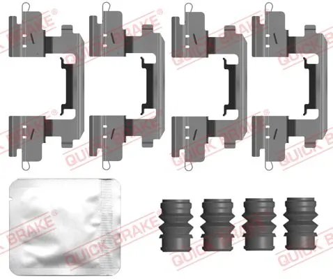 Set accesorii placute frana QUICK BRAKE 109-0210