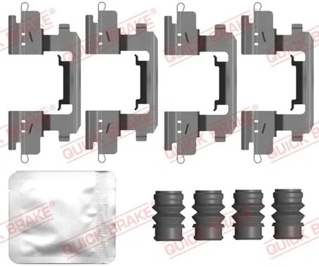 Set accesorii placute frana QUICK BRAKE 109-0210