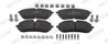 SET PLACUTE FRANA FERODO FDB5461 - Compatibil cu LAND ROVER