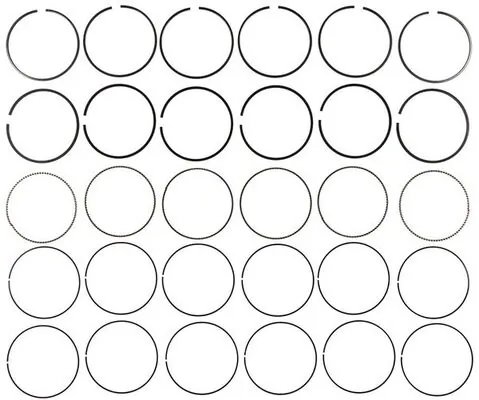 SET SEGMENTI PISTON MAHLE 42076CP - Compatibil cu CHEVROLET