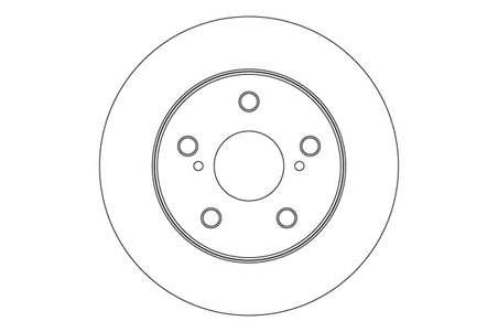 DISC FRANA TRW DF3970 - Compatibil cu TOYOTA