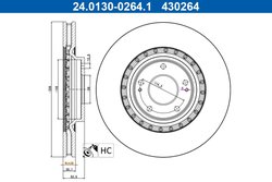 DISC FRANA ATE 24.0130-0264.1 - Compatibil cu HYUNDAI