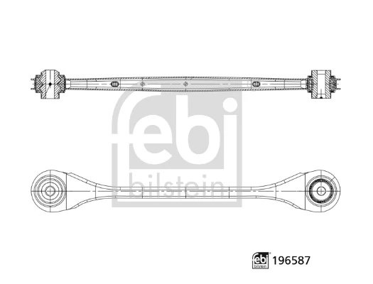 BRAT SUSPENSIE FEBI BILSTEIN 196587 - Compatibil cu BMW