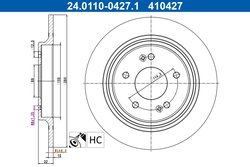DISC FRANA ATE 24.0110-0427.1 - Compatibil cu HYUNDAI, KIA