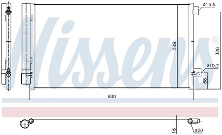 Radiator climatizare Ava Quality Cooling JE5097D