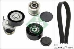Set curea transmisie cu caneluri INA 529 0586 20
