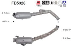 FILTRU DE PARTICULE AS FD5328 - Compatibil cu MERCEDES-BENZ