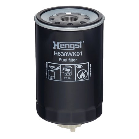 FILTRU COMBUSTIBIL HENGST FILTER H638WK01 - Piesa auto compatibila cu mai multe marci