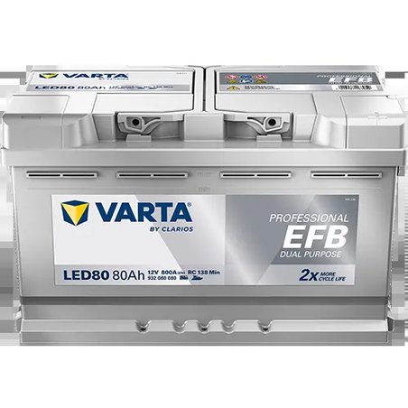 BATERIE DE PORNIRE VARTA 932080080K312 - Piesa auto compatibila cu mai multe marci
