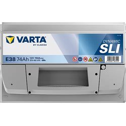 BATERIE DE PORNIRE VARTA 574402075K262 - Compatibil cu ALFA ROMEO, AUDI, AUSTIN, BENTLEY, BMW, CADILLAC, CHEVROLET, FERRARI, FIA
