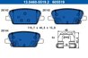 SET PLACUTE FRANA ATE 13.0460-5519.2 - Compatibil cu HYUNDAI