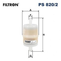 FILTRU COMBUSTIBIL FILTRON PS 820/2 - Compatibil cu AUDI, MERCEDES-BENZ