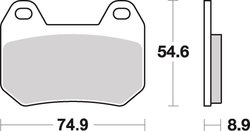 Set placute frana Brembo 07BB2507