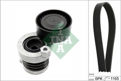 Set curea transmisie cu caneluri INA 529 0590 10