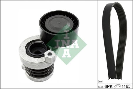Set curea transmisie cu caneluri INA 529 0590 10