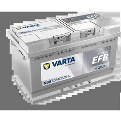 BATERIE DE PORNIRE VARTA 580500080K262 - Compatibil cu ALFA ROMEO, ALPINE, AUDI, BMW, FIAT, HYUNDAI, JEEP, LAND ROVER, MINI, NIS
