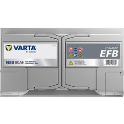BATERIE DE PORNIRE VARTA 580500080K262 - Compatibil cu ALFA ROMEO, ALPINE, AUDI, BMW, FIAT, HYUNDAI, JEEP, LAND ROVER, MINI, NIS
