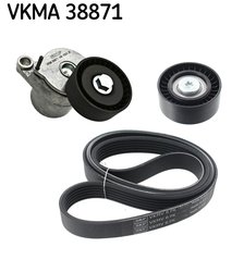 Set curea transmisie cu caneluri SKF VKMA 38871