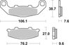 SET PLACUTE FRANA BREMBO 07KA11SA - Piesa auto compatibila cu mai multe marci