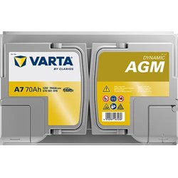 BATERIE DE PORNIRE VARTA 570901076K262 - Compatibil cu AC, ALFA ROMEO, ALPINA, ARO, ARTEGA, ASTON MARTIN, AUDI, BELARUS, BENTLEY